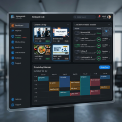 Digital Signage & Content Management System